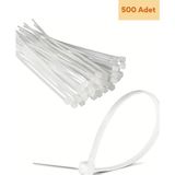 Tayem Cırt Kelepçe, Kablo Bağı, Plastik Kelepçe 2.5 x 100 Mm, 500 Adet