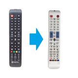 Tayfun Dijitsu DJT50SF 4K Android Smart LED Televizyon Kumandası- BEYAZ