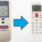 Tayfun General Fujitsu AR-AB8 AR-AB35 AR-BB9 İle Uyumlu Klima Kumandası