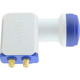 TAYFUN Mag 2 Çıkışlı İkili Çiftli Lnb Elembi Gold Başlıklı-4k Ultra Hd