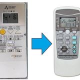 Tayfun Mıtsubıshı Electrıc Klima Kumandası-Resimde Sağdaki Gönderilir