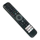 Tayfun Tcl 55C655PRO Ile Uyumlu QLED Tv Kumandası-Mikrofonlu