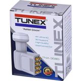 Tayfun Tunex 8 Daire Çıkışlı Uydu Yayını Lnb Sekizli Elembi-Full HD 4K Uyumlu