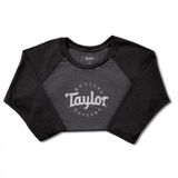 Taylor Medium Kadın Beyzbol T-Shirt (Siyah/Siyah Buzlu)