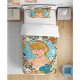 Taylor Swift 3D Dijital Baskılı Tek Kişilik Çarşafsız Genç Kız Çocuk Nevresim Takımı - Renkli - 160 x 220 cm