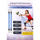 Tayzon Voleybol Drill Antrenmanı Pas Antrenmanı Lastiği Smaç Antrenman Lastiği 4 Adet Bileklik
