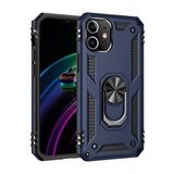 Tazador Iphone 12 Lacivert Mini Sofya Yüzüklü Silikon Kapak Kılıf