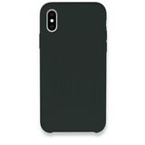 Tazador iPhone XS Lansman Legant Koyu Yeşil Silikon Kılıf