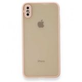 Tazador iPhone XS Max Montreal Pembe Silikon Kapak Kılıf