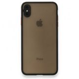 Tazador iPhone XS Max Montreal Siyah Silikon Kapak Kılıf