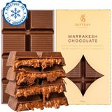Taze Çikolata Marrakesh %75 Çifte Kavrulmuş Fındık Kremalı Çıtır Kadayıflı Sütlü Dubai Çikolatası 200g