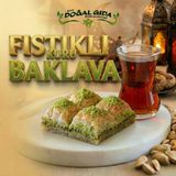 Taze Fıstıklı Baklava Kuru 500 Gr