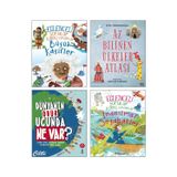 Taze Kitap Büyük Kaşifler Az Bilinen Ülkeler Atlası Dünyanın Öbür Ucunda Ne Var? İnanılmaz Seyahatler 4lü Set