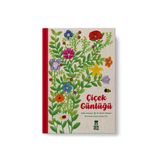 Taze Kitap Çiçek Günlüğü (Bez Ciltli) - Saide Dikmen & Dr. Fatih Dikmen