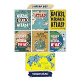 Taze Kitap Güzel Ülke Atlası Kafası Değişikler Atlası Dünyanın Öbür Ucunda Ne Var? Tarih Atlası Çocuk Atlası