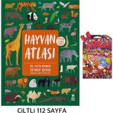 Taze Kitap Hayvan Atlası (Dev Harita ve Çıkartma Hediyeli) - Dr. Fatih Dikmen & Sirk Eğlencesi Dev Boyama Posteri
