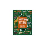 Taze Kitap Hayvan Atlası (Dünya Haritası ve Çıkartma Hediyeli) + Doktor Ox’un Deneyi - Kısaltılmış Metin + 20 Kitap