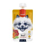 Taze Sığır Etli Havuçlu Köpek Et Ezmesi 90GR