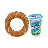 Taze Simit Ve Sütaş Ayran 200 ml İkilisi Taze Simit Ve Sütaş Ayran 200 ml İkilisi 2 Adet