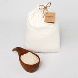 Taze Tahılım Tam Buğday Unu 5000 g Taş Değirmende Öğütülmüş Atalık Tohumlu Ekmeklik Bez Torba - 5 kg