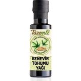 Tazemiz Kenevir Kendir Tohumu Yağı Soğuk Pres 100 ml