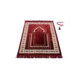 TB Seccade Kadife 550 gr Dodya – Yüksek Kalite Nakışlı Tasarım Namaz Ve Hediye Için