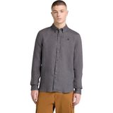 TB0A2DC3W081 Timberland Mıll Brook Linen Shirt Erkek G&amp;ouml;mlek Gri