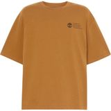 TB0A5M8REH21 Timberland Archive Boot" Tee Erkek T-Shirt Kahve - XL