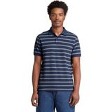 TB0A5MJRACB1 Timberland Mıllers Rıver 4 Rows Stripes Short Sleev Erkek T-Shirt Lacivert