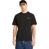 TB0A5MKY0011 Timberland Lake House Back Graphic Tee Erkek T-Shirt Siyah - XL