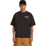 TB0A5MQR0011 Timberland Outdoor Photo Back Graphic Tee Erkek T-Shirt Siyah