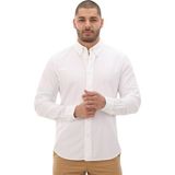 TB0A6GPNA941 Timberland Oxford Shirt Erkek Gömlek Beyaz - XL