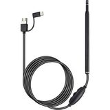 Tbg Kulak Temizleme Aracı Kaşık Hd Kamera Aracı USB Tipi C Soket