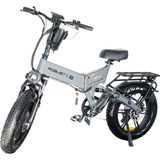TBIKE X8 Robust 250W Katlanabilir Elektrikli Bisiklet - Gri
