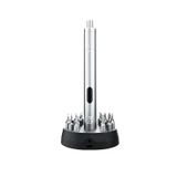 TBK 008 Ayarlanabilir Torklu Akülü Elektrikli Tornavida | 8 Kademeli 2.5 kgf/cm | 24 Uçlu 700mAh Hassas Mini Tornavida Seti