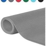 TBM Plastik Bal Petek Paspas - Islak Zeminlerde Kaydırmaz Banyo Paspası - Duş Abdest Lavabo Kapı önü paspası - Gri - 120 x 80 cm