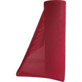 TBM Plastik Bal Petek Paspas - Islak Zeminlerde Kaydırmaz Banyo Paspası - Duş Abdest Lavabo Kapı önü paspası - Kırmızı - 90 x 140 cm