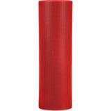 TBM Plastik Bal Petek Paspas - Islak Zeminlerde Kaydırmaz Banyo Paspası - Duş Abdest Lavabo Kapı önü paspası - Kırmızı - 90 x 80 cm