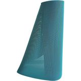 TBM Plastik Bal Petek Paspas - Islak Zeminlerde Kaydırmaz Banyo Paspası - Duş Abdest Lavabo Kapı önü paspası - Turkuaz - 120 x 60 cm