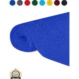 TBM Plastik Kıvırcık Paspas Kaymaz Taban Halı Yolluk Kapı Önü Paspası - Mavi - 100 x 750 cm