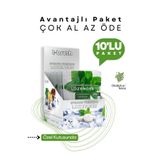 TBRUSH Ağız Kokusu Önleyici Mentol ve Nane Aromalı Ağız Pastili - Alkolsüz ve Şekersiz (10 Paket)