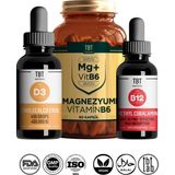 TBT Magnezyum Bisglisinat/malat/sitrat Vitamin B6 - Vitamin D3 - Vitamin B12