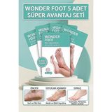 TBY Shop 5 Adet Soft Miracle Foot Peeling Pack -Ölü Derileri Soyan Ayak Çorabı Peeling Maskesi Wonder Foot