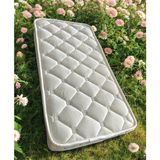 TBZ33 Tebze Tekstil Bebek Yatağı - Beyaz - 60 x 120 cm