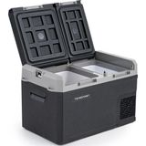 Tc21-17 Çift Kapaklı 40 Litre Taşınabilir Araç Buzdolabı 12V/24V/220V Uyumlu