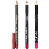 Tca Studio Make-Up 3 Farklı Renk Waterproof Lipliner Dudak Kalemi