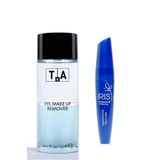 TCA STUDIO MAKE-UP PROFESSIONAL Make Up Göz Makyaj Temizleyici 150ml + Dream Waterprof Maskara Siyah