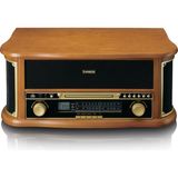TCD-2551WD - Ahşap Retro Bluetooth®, Radyo, Usb, Cd, Kaset Çalar, Dahili Hoparlör (Pikap)