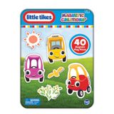 TCG Toys Little Tikes - Manyetik Kreasyonlar Teneke - Giydirme Oyun Seti - 2 Yaprak Karışık ve Eşleştir Giydirme Mıknatısı ve Saklama Tenekesi İçerir. Çocuklar ve Küçük Çocuklar için Harika Seyahat Etkinliği!