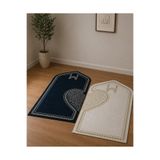 TCH Home Living Kalpli 2’li Seccade Takımı 70x120 cm Kaymaz Tabanlı – Çeyizlik, Gelin Bohçası, Hediyelik Seccade Seti 01234